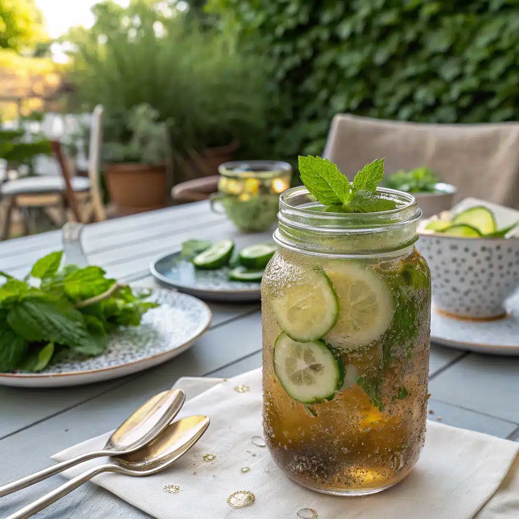 Classic Lemon Balm Water Recipe