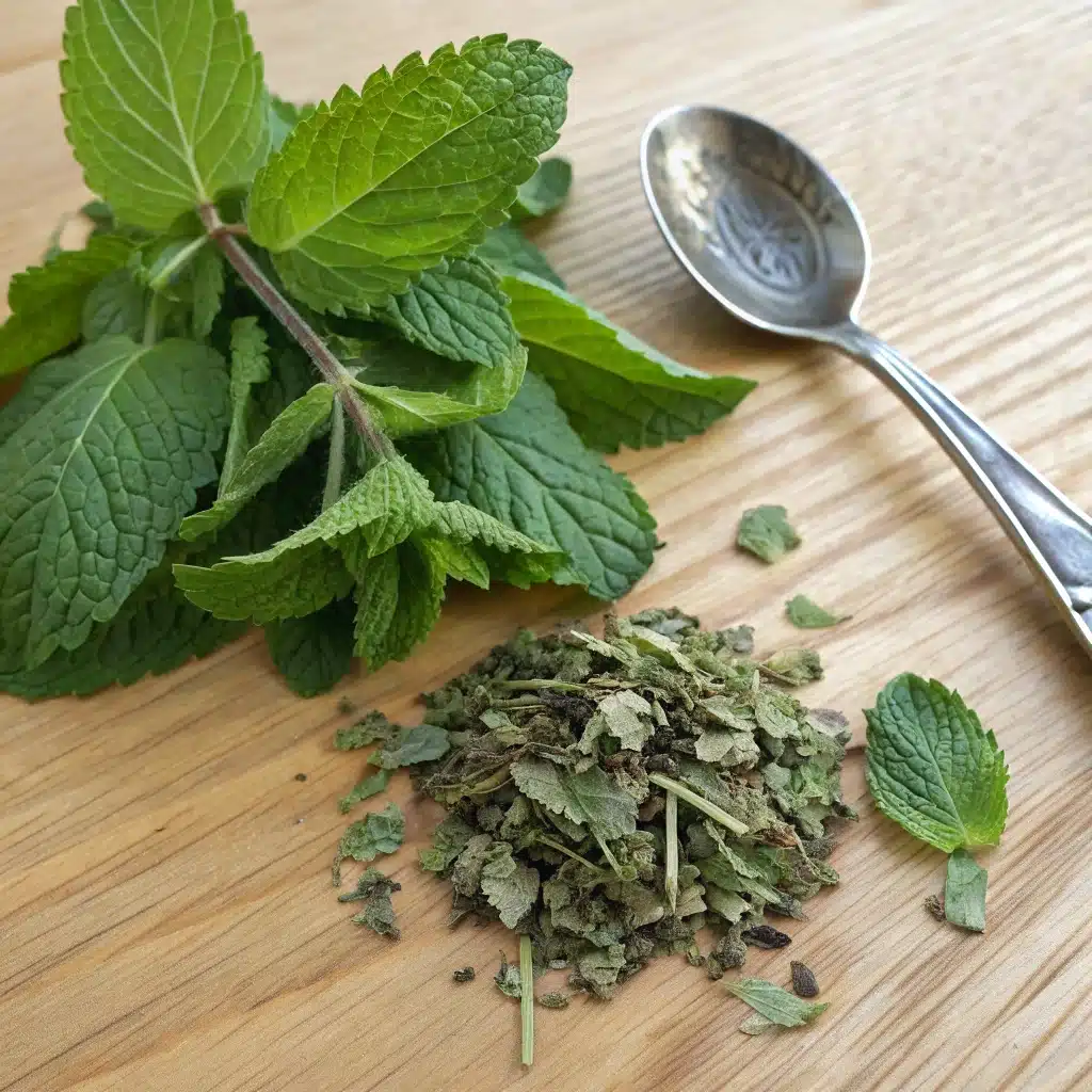 fresh vs dried lemon balm leaves