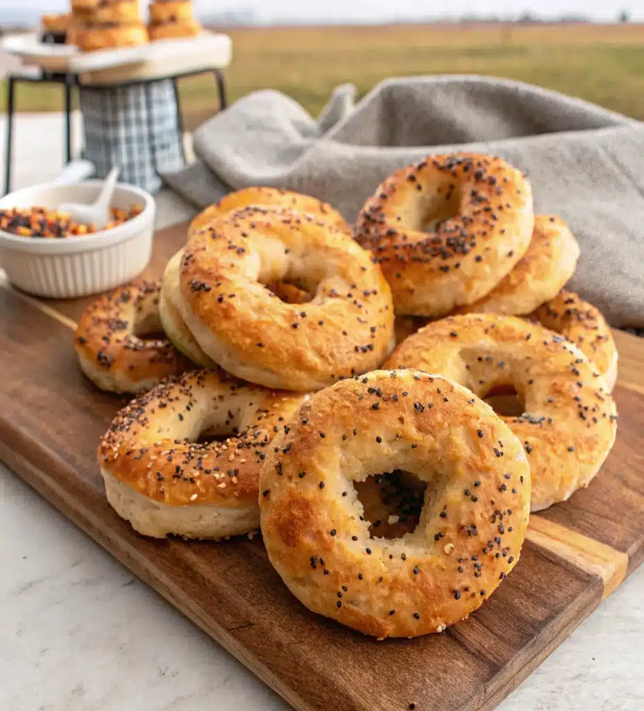 healthy cottage cheese bagels