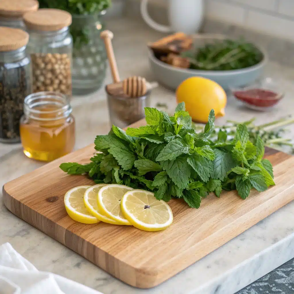 "lemon balm recipe for weight loss ingredients"
