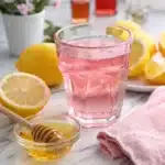 Pink salt recipe for weight loss in a morning setting