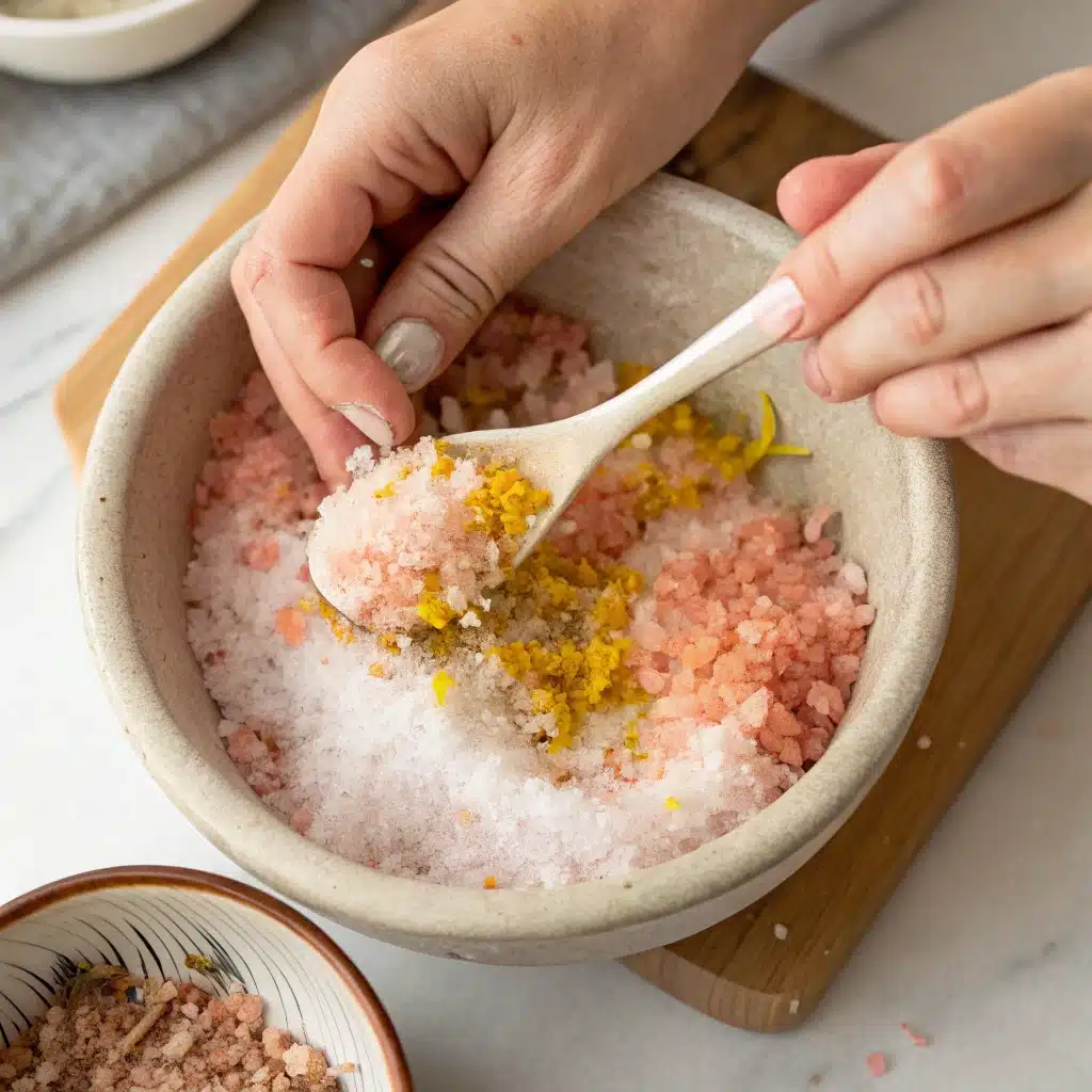ngredients for Japanese Pink Salt Recipe